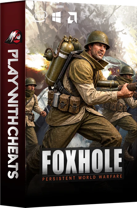 Foxhole cheat product art by Play With Cheats